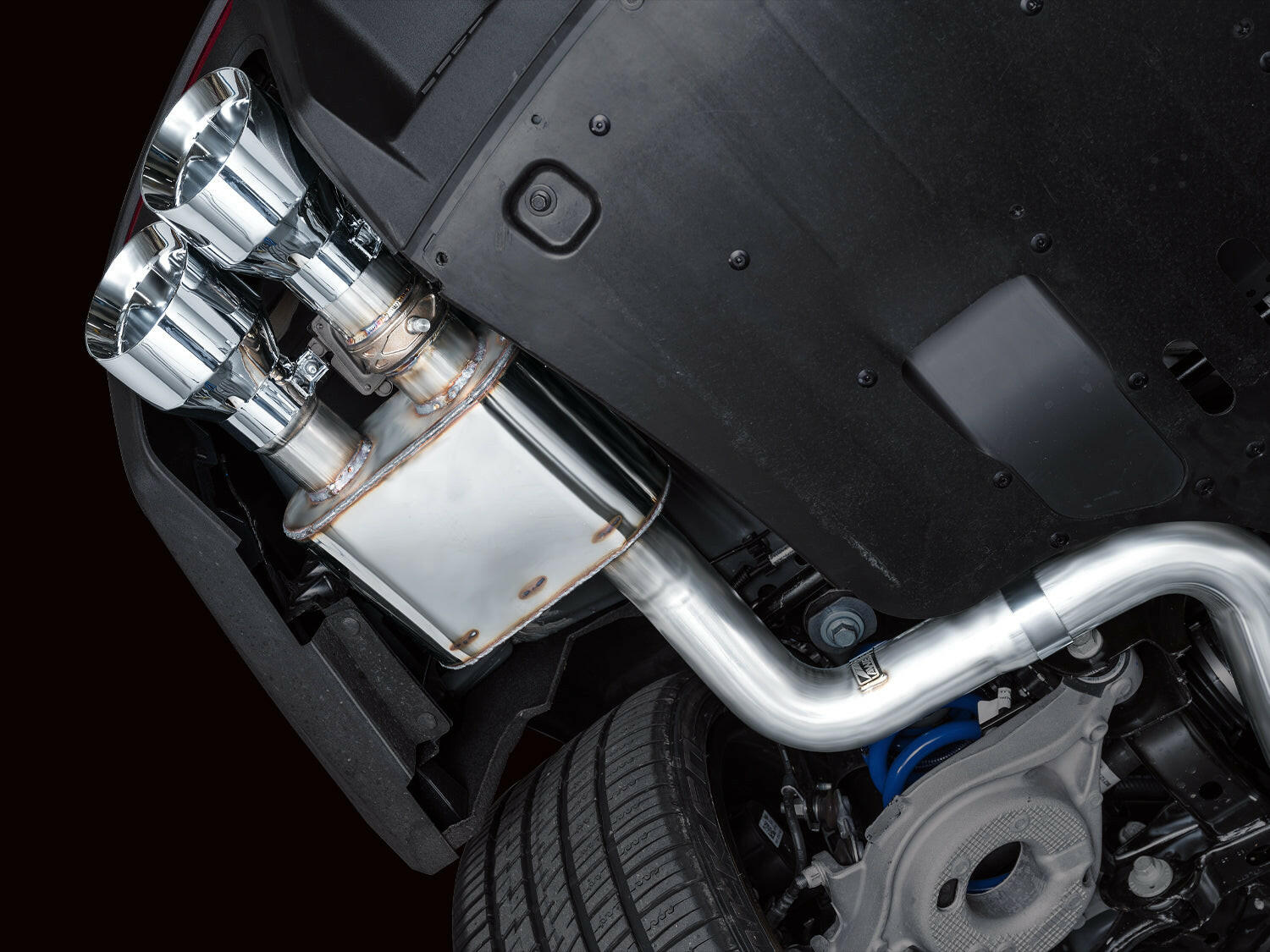 AWE Exhaust Suite for S650 Ford Mustang Dark Horse