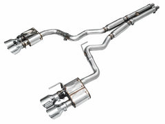 AWE Exhaust Suite for S650 Ford Mustang Dark Horse.