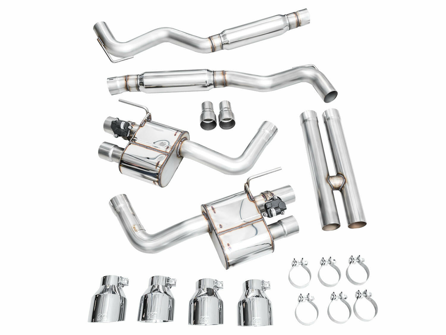 AWE Exhaust Suite for S650 Ford Mustang Dark Horse.