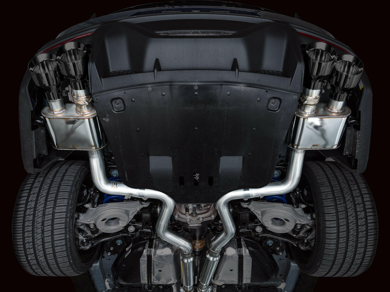 AWE Exhaust Suite for S650 Ford Mustang Dark Horse