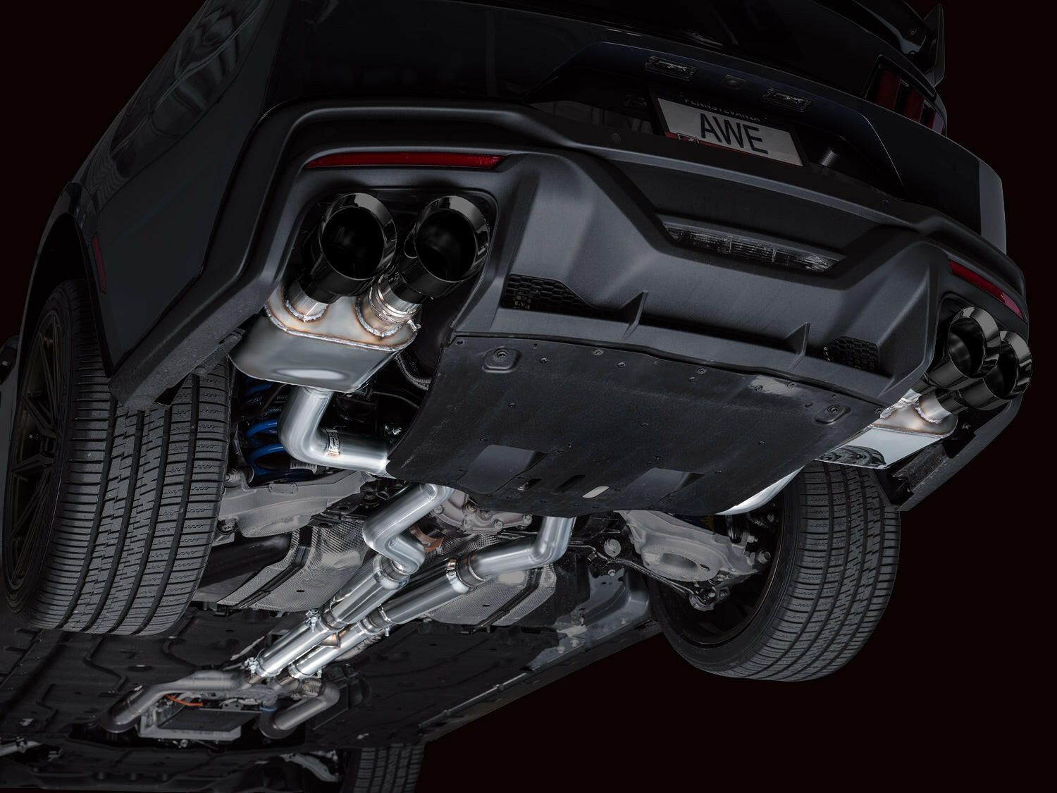 AWE Exhaust Suite for S650 Ford Mustang Dark Horse
