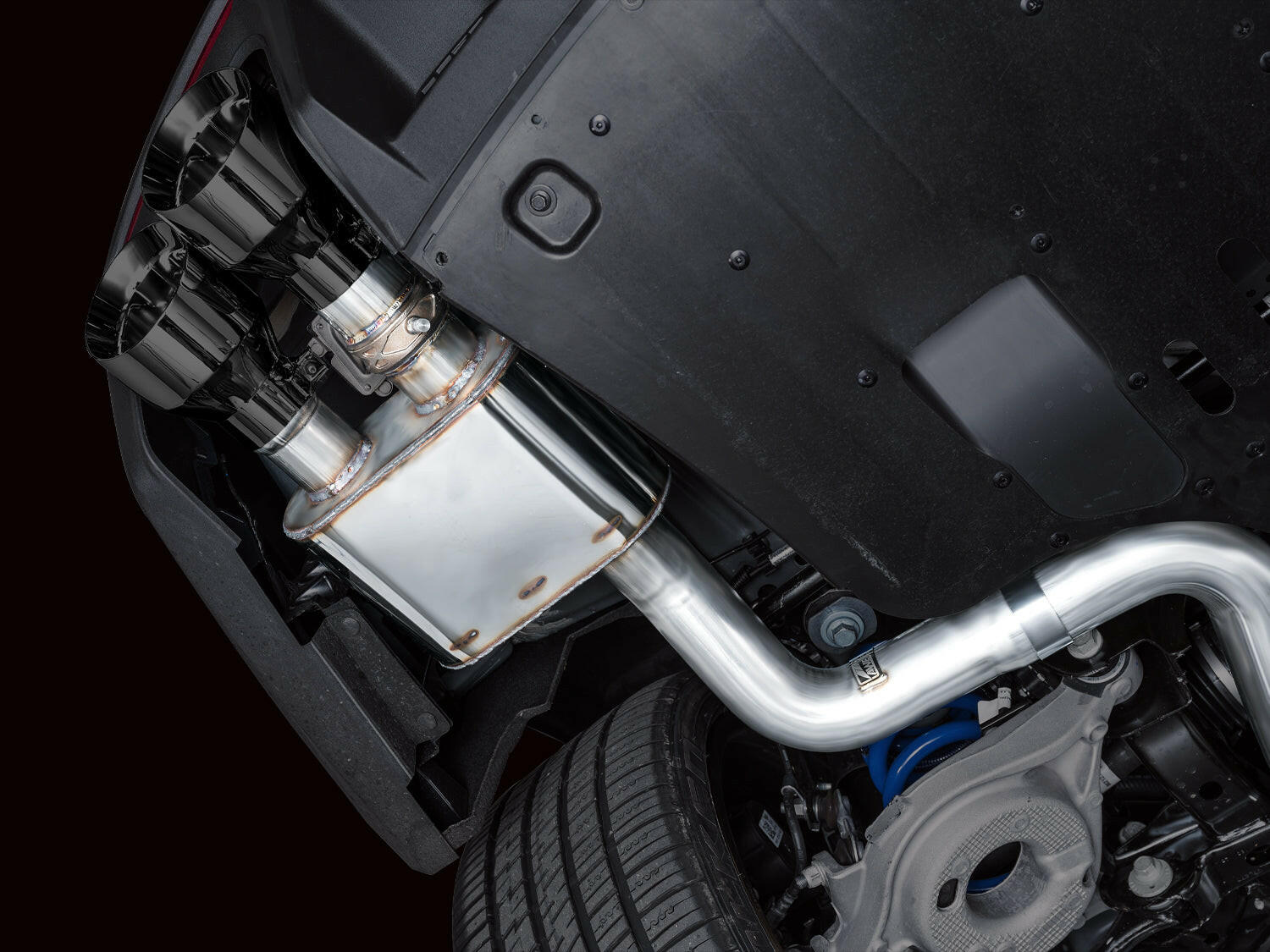 AWE Exhaust Suite for S650 Ford Mustang Dark Horse