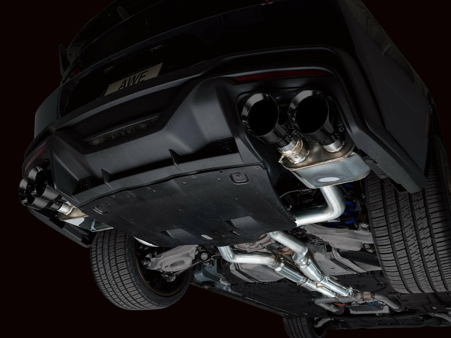 AWE Exhaust Suite for S650 Ford Mustang Dark Horse