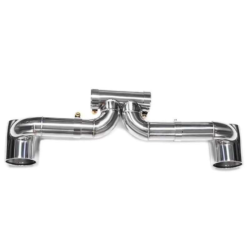 GT4 Style Exhaust Conversion - Porsche 718.
