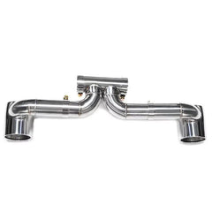GT4 Style Exhaust Conversion - Porsche 718.