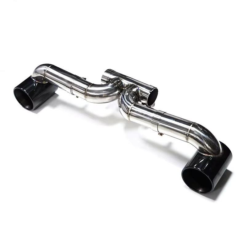 GT4 Style Exhaust Conversion - Porsche 718.