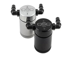 J&L Passenger Side Oil Separator 3.0 V2 - Black Anodized Ford Mustang V6 2011-2017