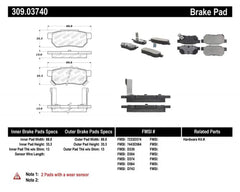 StopTech Performance Brake Rotor, Front, Silver, Ford Mustang 2015-2023, 309.0374.