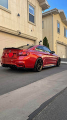 Carbon Fiber Rear Side Canard Extension - BMW F80 M3 / F82/F83 M4.