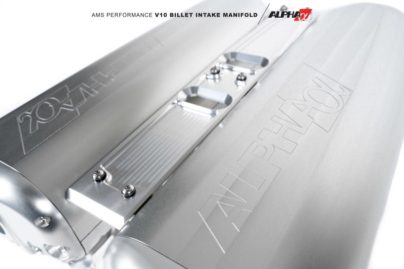 AMS Performance V10 Audi R8 / Lamborghini Huracan / Performance Billet Intake Manifold - CLR Anodize
