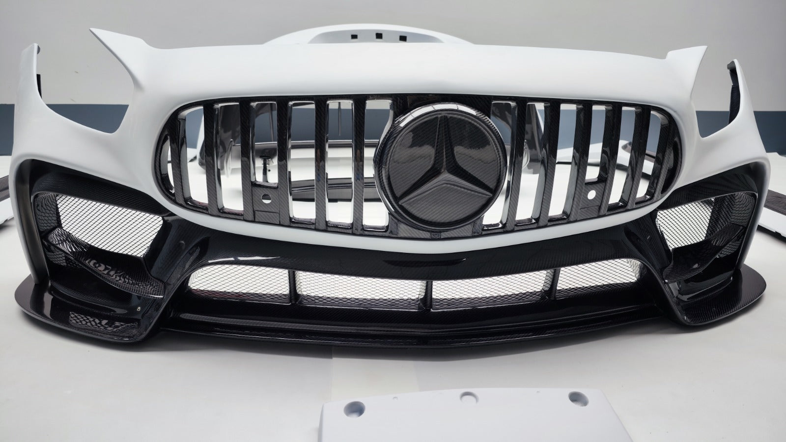IMP Performance Style  Carbon Fiber Front Bumper- 2017-2021 Mercedes Benz AMG GT GTS GTC.