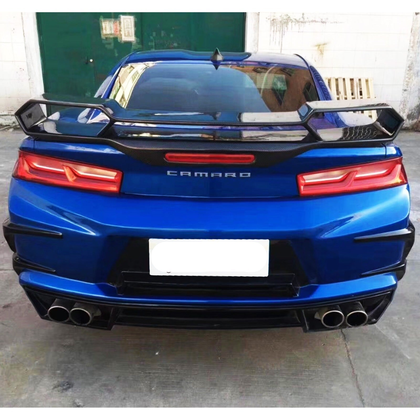Carbon Fiber Rear Transformer Wing - 2017-2020 Camaro.