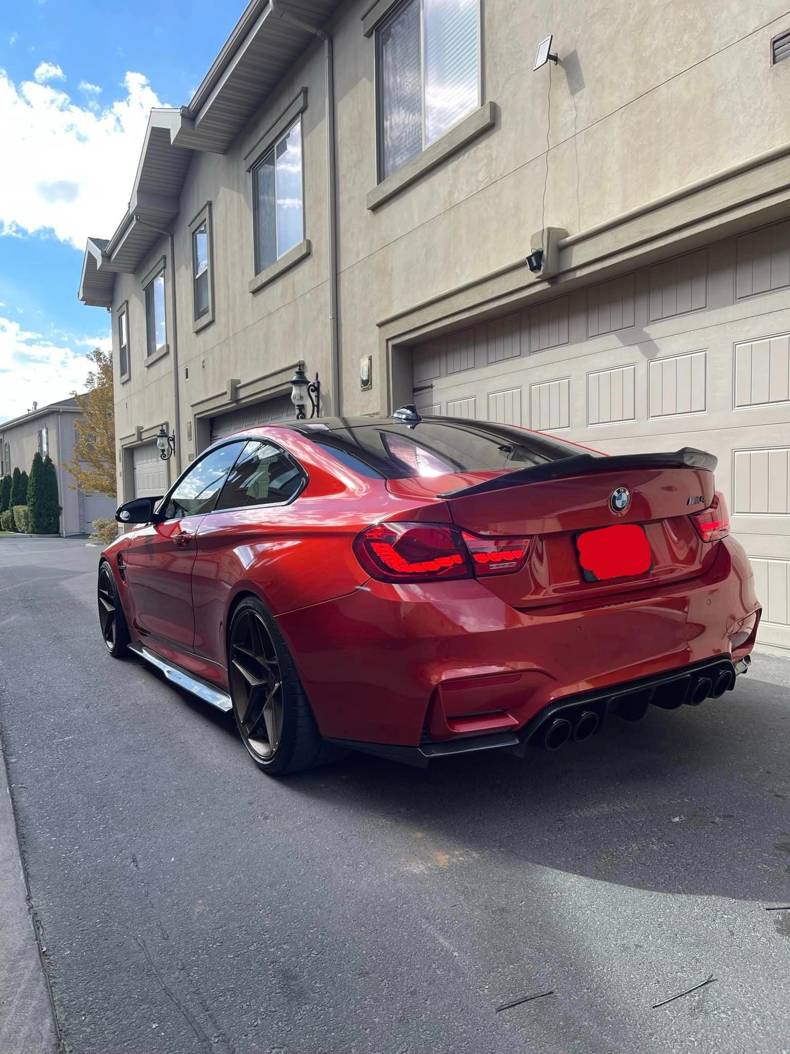 Carbon Fiber Rear Side Canard Extension - BMW F80 M3 / F82/F83 M4.