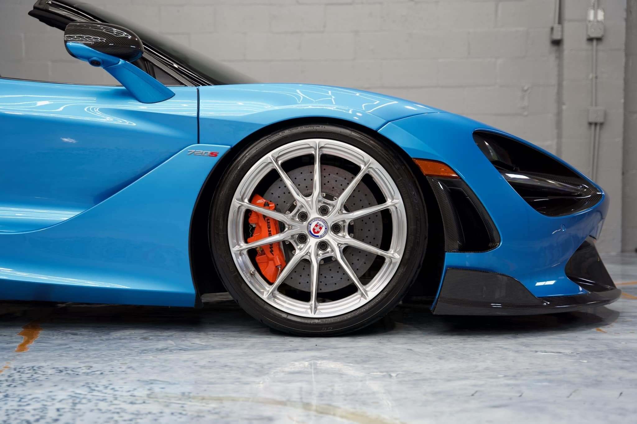 Dry Prepreg Carbon Fiber Front Lip - Mclaren 720s.