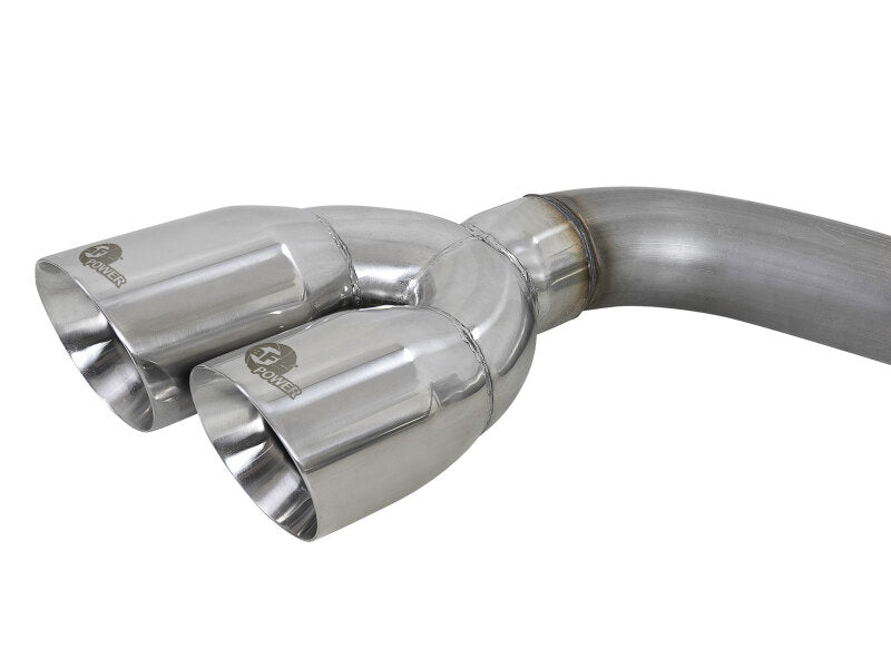 aFe Vulcan Series 3in 304SS Exhaust Cat-Back w/ Pol Tips 2019 GM Silverado / Sierra 1500 L4-2.7L (t)