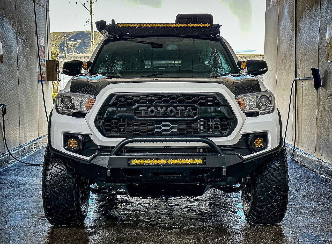 Southern Style 16-23 Tacoma Slimline Full Plate Front Bumper.