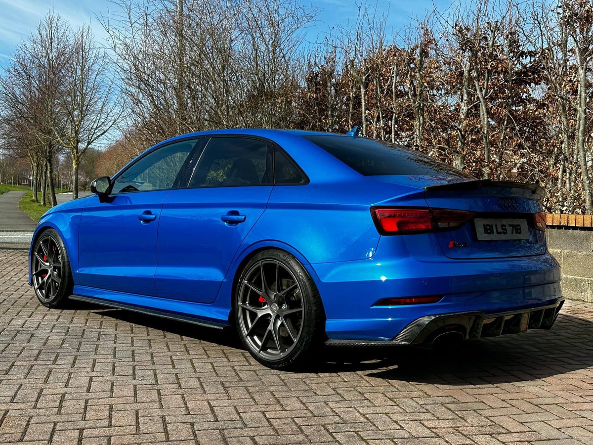 Carbon Fiber  Diffuser W/ Brake Light- Audi RS3 8v.