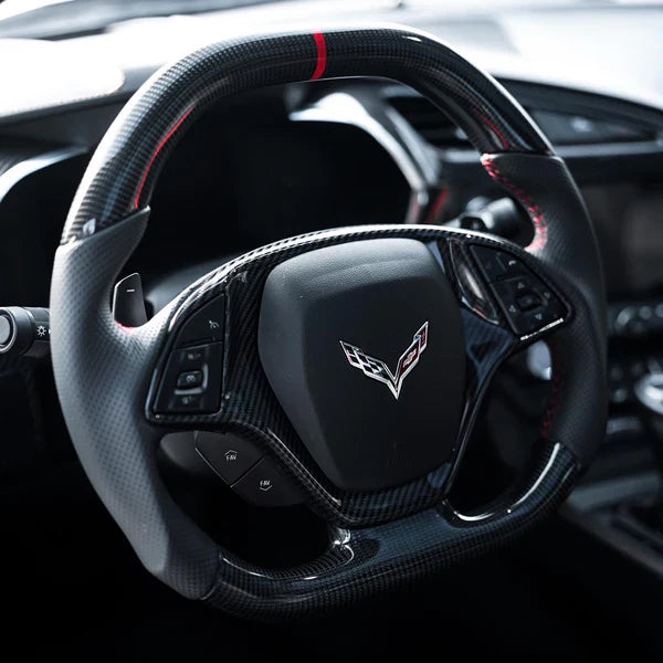Corvette Full Custom Steering Wheel - Chevrolet Corvette.