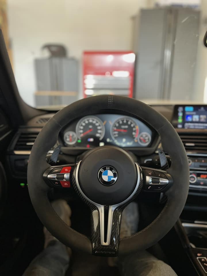 Magnetic Carbon Fiber Paddle Shifters - BMW G Chassis & F Chassis & A90 Supra.