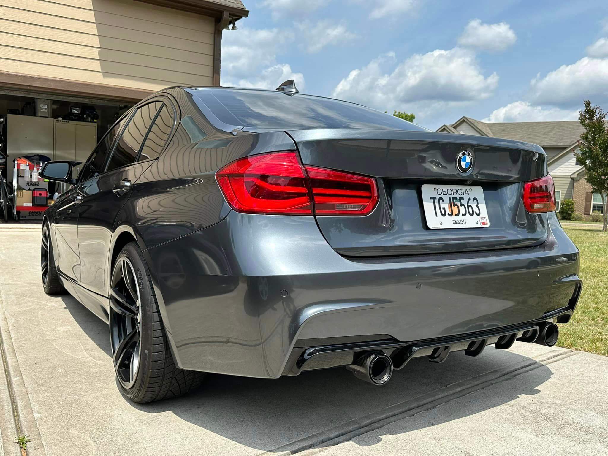 ABS Gloss Black MP Style Body Kit - BMW F30 3 Series.