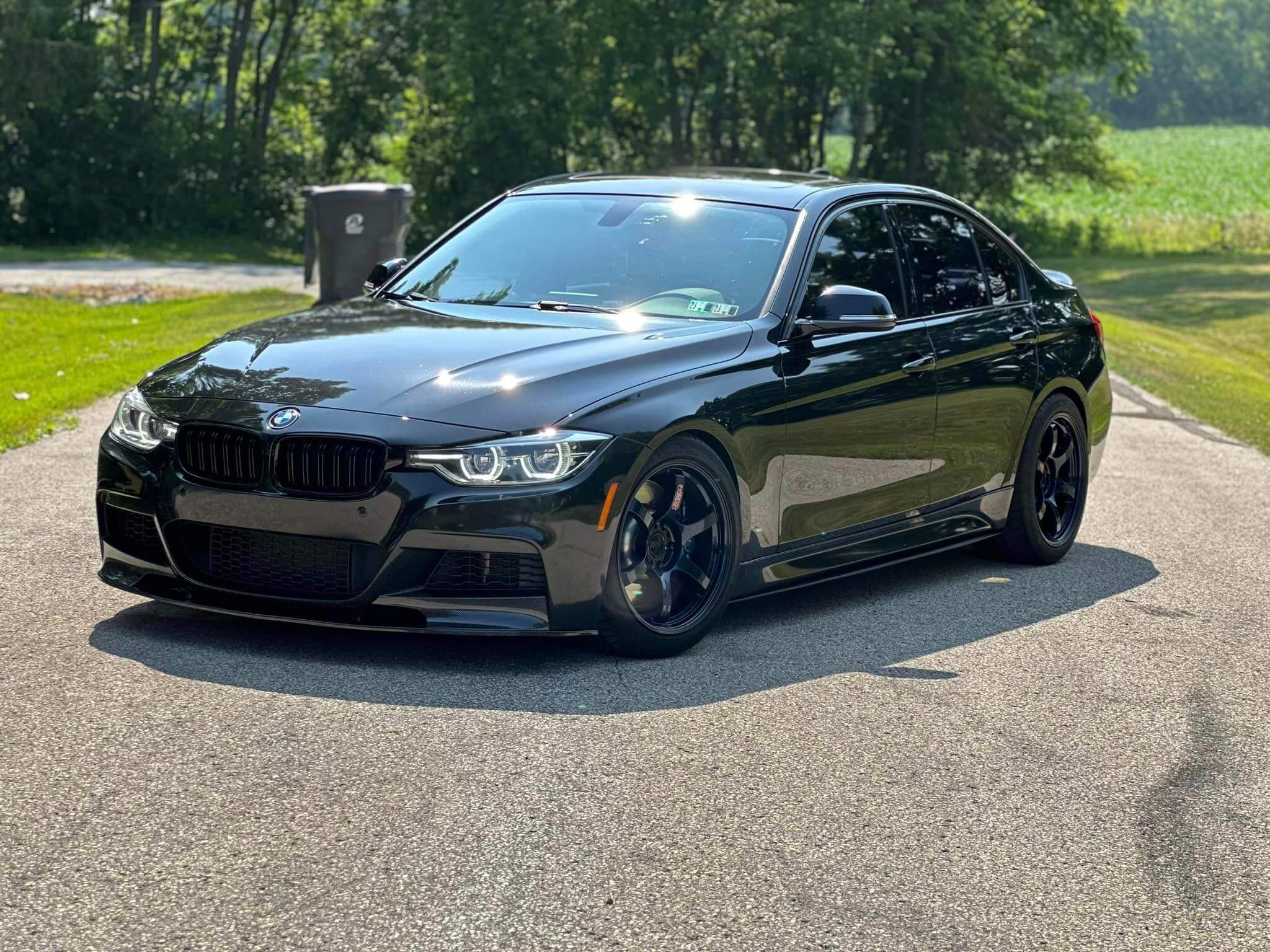ABS Gloss Black MP Style Body Kit - BMW F30 3 Series.