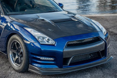 VRS Style Carbon Fiber Hood Bonnet - Nissan R35 GTR.