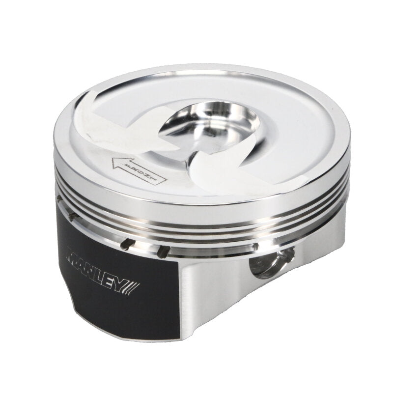 Manley Chevrolet LT1 Piston Set - 4.080in Bore 1.115in CH, -20.00 CC