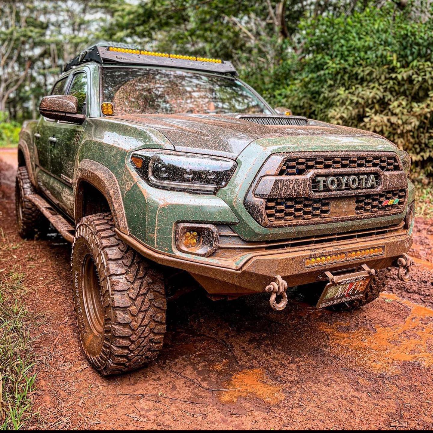 Southern Style 16-23 Tacoma Slimline Full Plate Front Bumper.