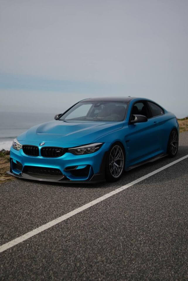 Laptor Style Carbon Fiber Front Lip - BMW F80 M3 & F82 / F83 M4.
