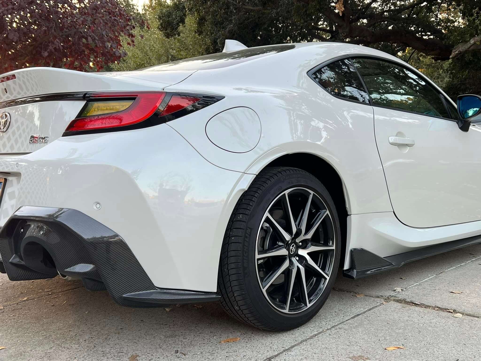 AD Style Carbon Fiber Rear Diffuser - Toyota GR86.
