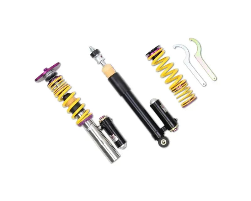 KW Suspension Clubsport Kit 3 Way w/ Top Mounts Audi A3 8P FWD All Engines 2006-2013.