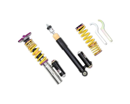 KW Suspension Clubsport Kit 3 Way w/ Top Mounts Audi A3 8P FWD All Engines 2006-2013.