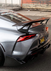 V Style V2 Carbon Fiber Rear Wing - Toyota A90 Supra.