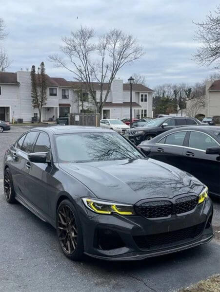 CSL Yellow Headlight DRL Module - BMW G20 3 Series.