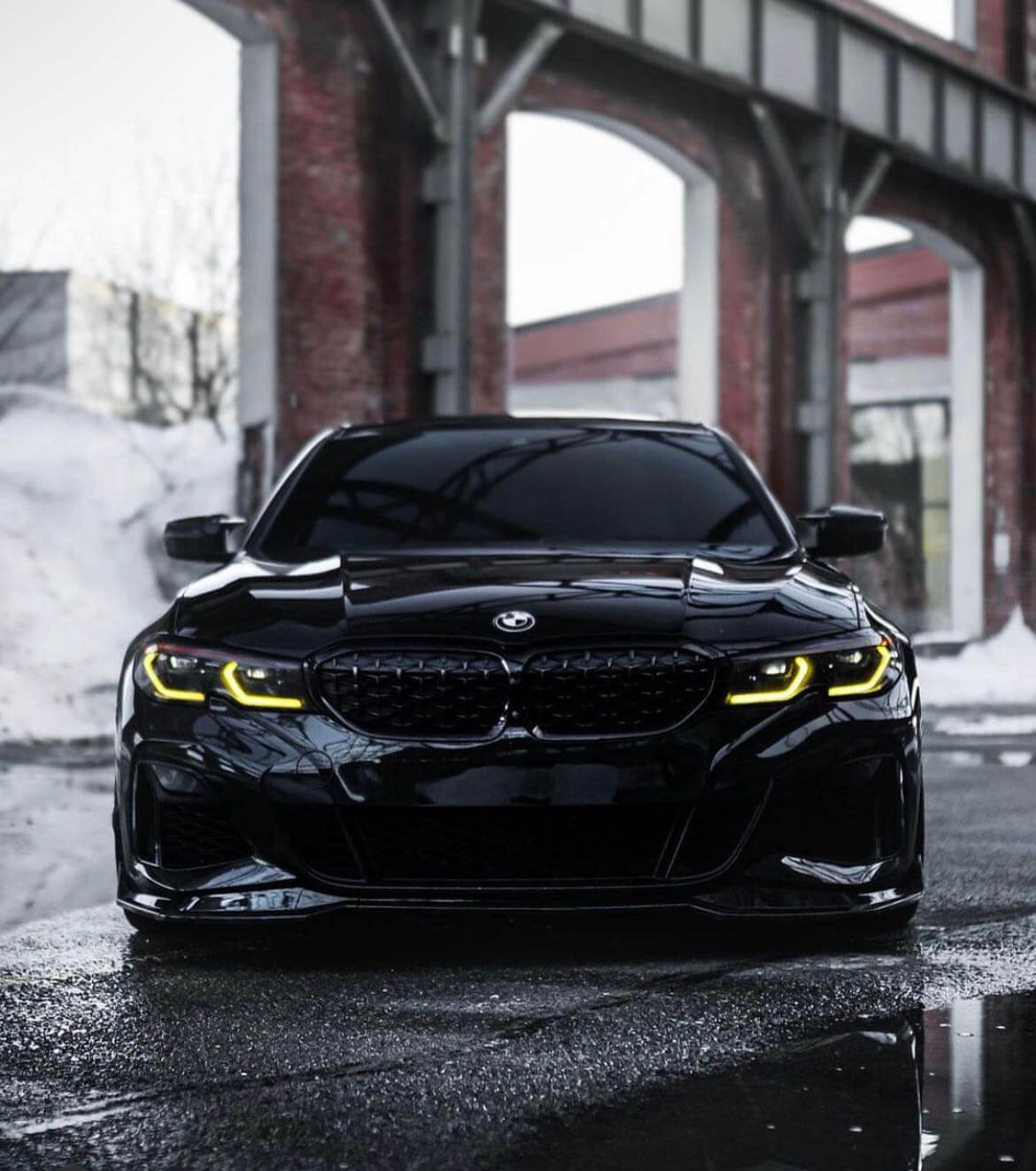 CSL Yellow Headlight DRL Module - BMW G20 3 Series.