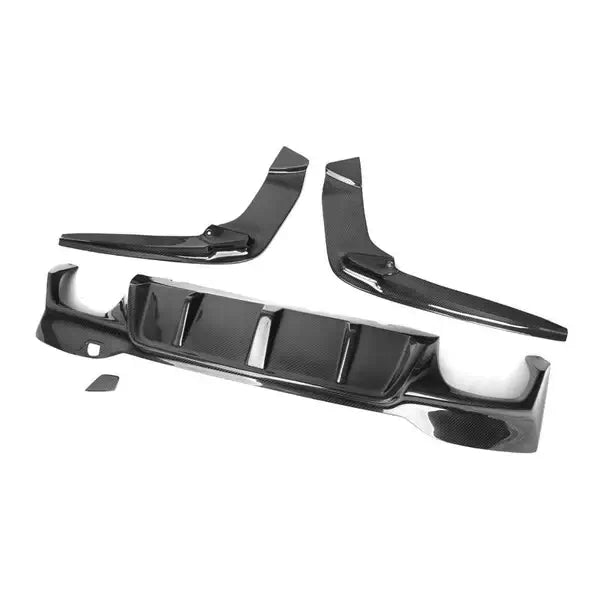 3D Style Carbon Fiber Rear Diffuser - BMW F90 M5 & G30 5 Series.