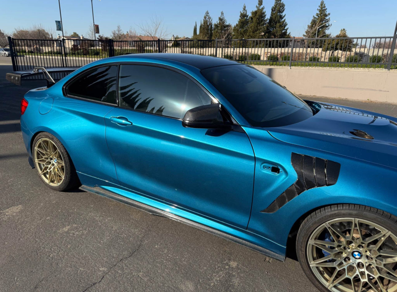 Carbon Fiber Vented Front Fenders - BMW F87 M2 & M2C.