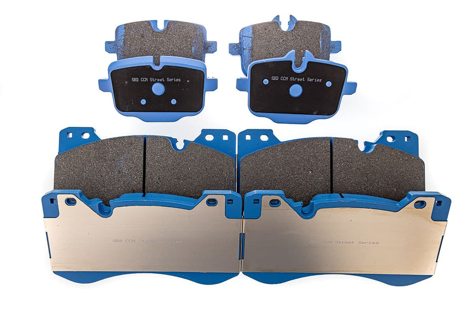 SBD CCM Carbon Ceramic Conversion Brake Pads for 2021+ BMW M2 / M3 / M4 (G8X)