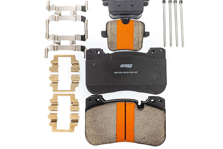 SBD Ceramic Brake Pads for BMW X5M / X6M (F95/F96) Iron Rotors