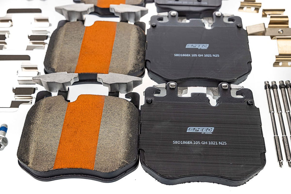SBD Ceramic Brake Pads for BMW X3M / X4M (F97/F98) Iron Rotors
