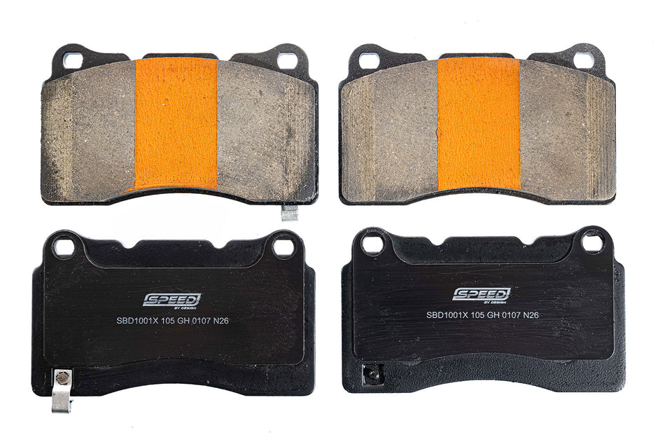 SBD Ceramic Brake Pads for 2003-2017 Dodge Viper (G3-G5)