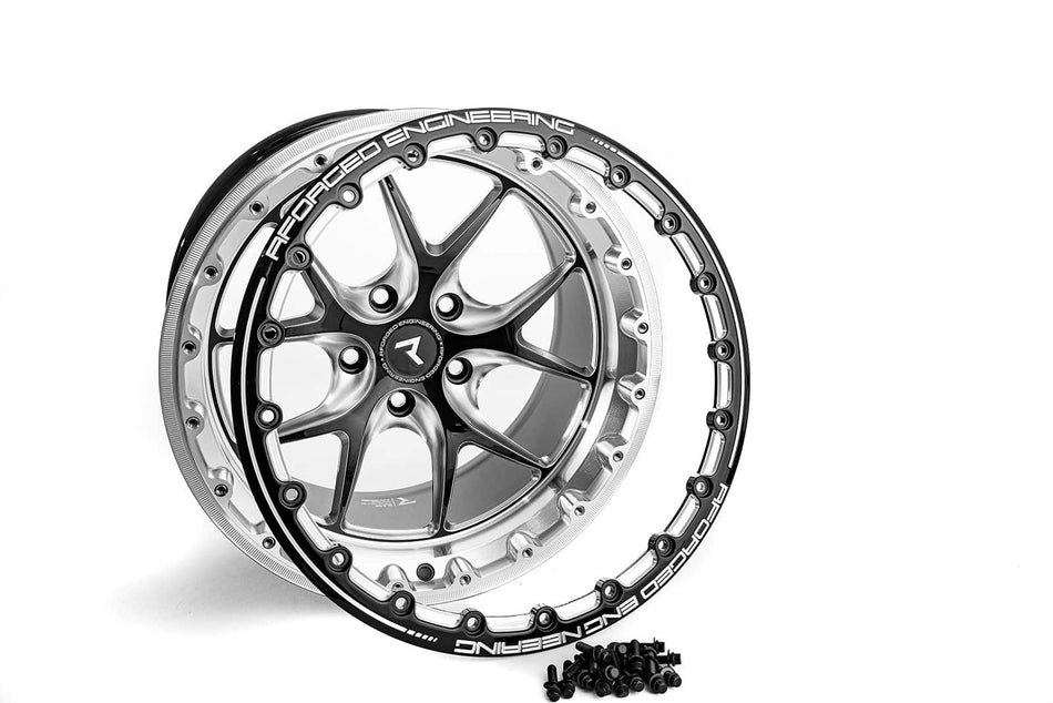 RForged XF5 Beadlock Forged Wheels - Nissan GT-R R35