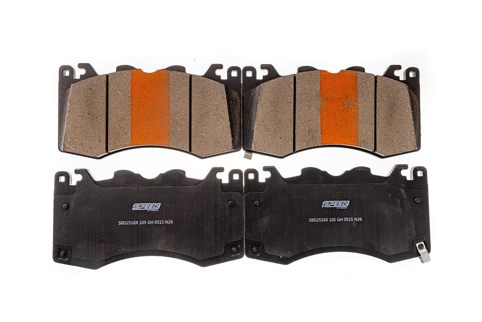 SBD Ceramic Brake Pads for 2024+ Ford Mustang Dark Horse S650