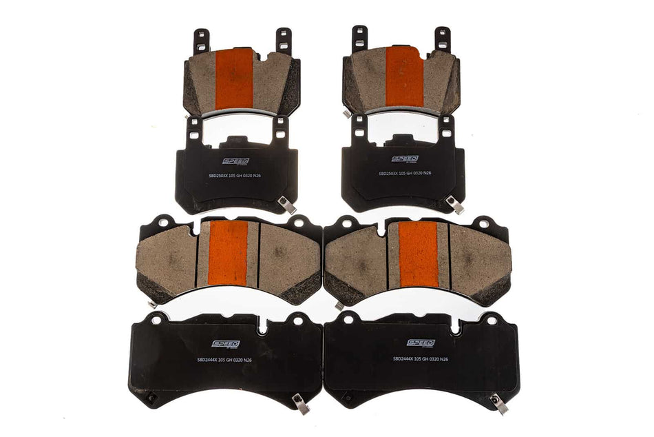 SBD Ceramic Brake Pads for 2023+ Chevrolet Corvette C8 Z06