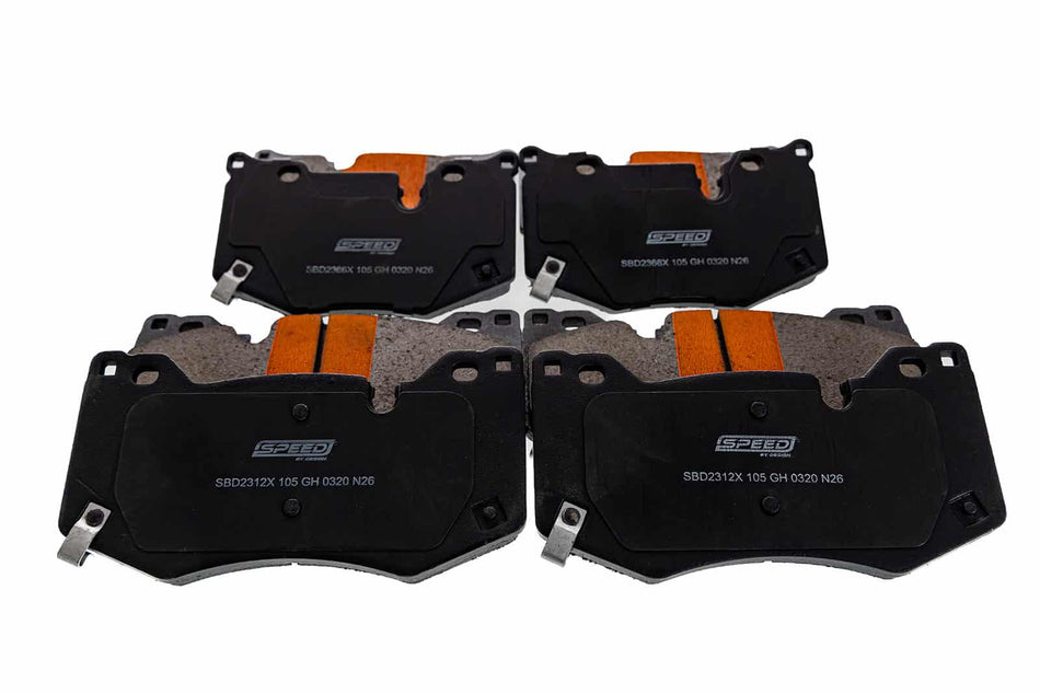 SBD Ceramic Brake Pads for 2020+ Chevrolet Corvette C8 Z51