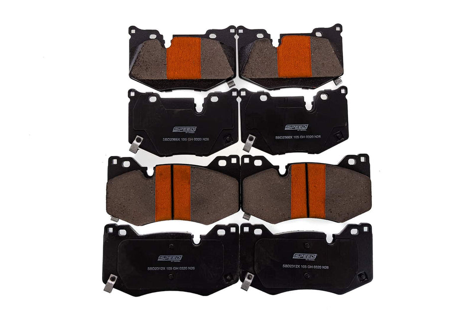SBD Ceramic Brake Pads for 2020+ Chevrolet Corvette C8 Z51