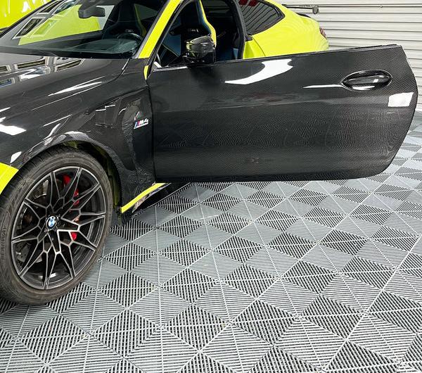 Dry Carbon Fiber Door Replacement - BMW G82 M4.