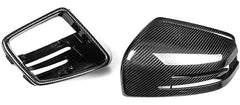 Carbon fiber Mirror Caps Replacement  -Carbon Fiber Mirror Cap Set - Mercedes Benz W463 G Class, W166 GLE Class, & X166 GLS Class.
