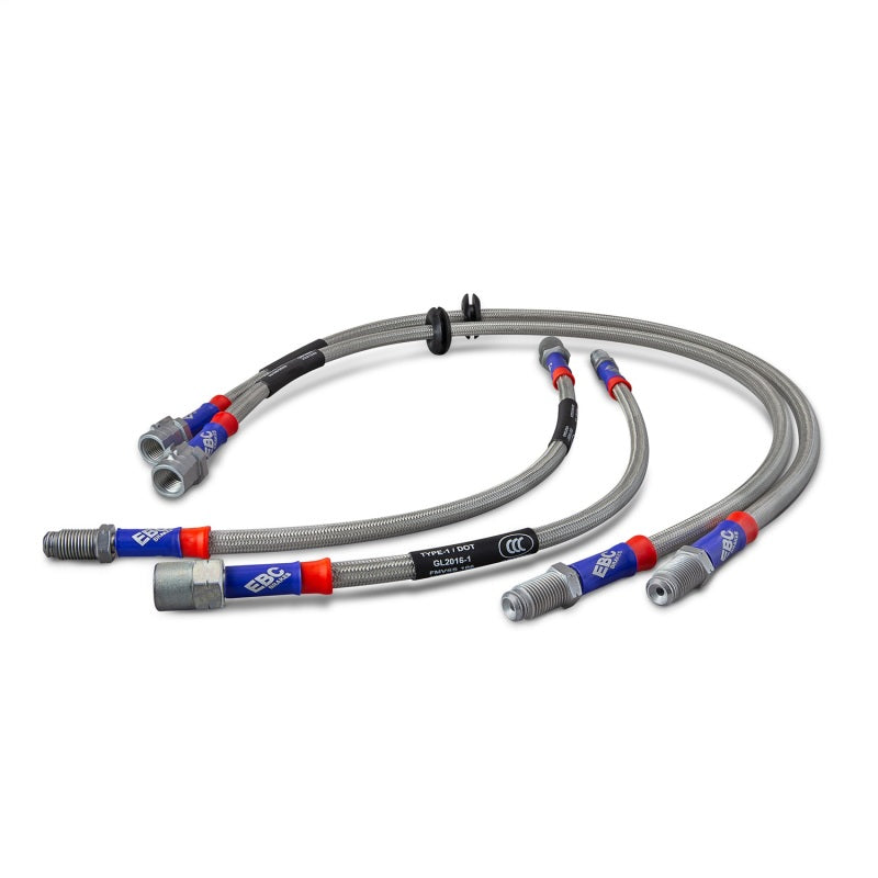 EBC 04-09 Honda S2000 2.2L Stainless Steel Brake Line Kit