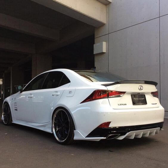 Carbon Fiber Rear Trunk Spoiler - Lexus IS250/IS300/ & IS350.
